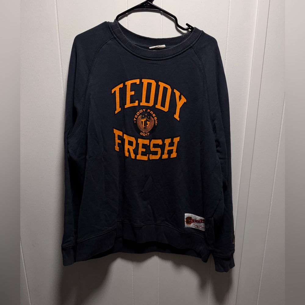 Teddy Fresh College Flunk Out Black Sweatshirt